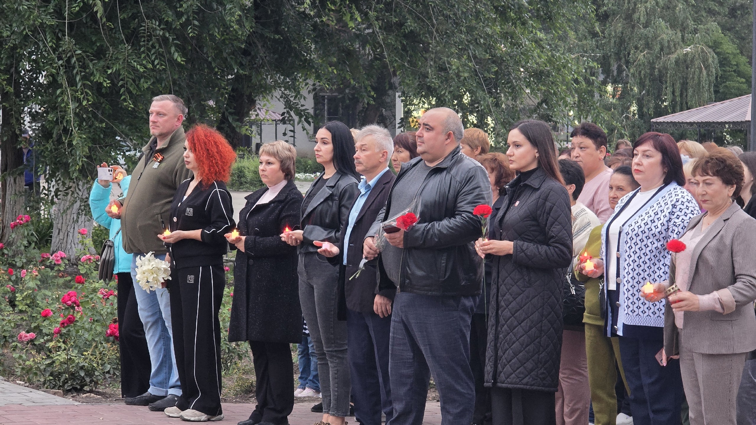 Митинг, посвящённый Дню памяти и скорби.