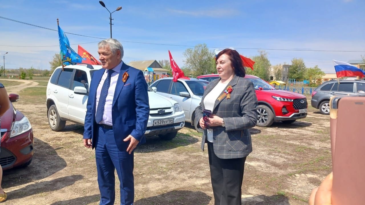 8 мая 2025 года в Орошаемом муниципальном округе прошёл патриотический автомобильный пробег «Победа»..